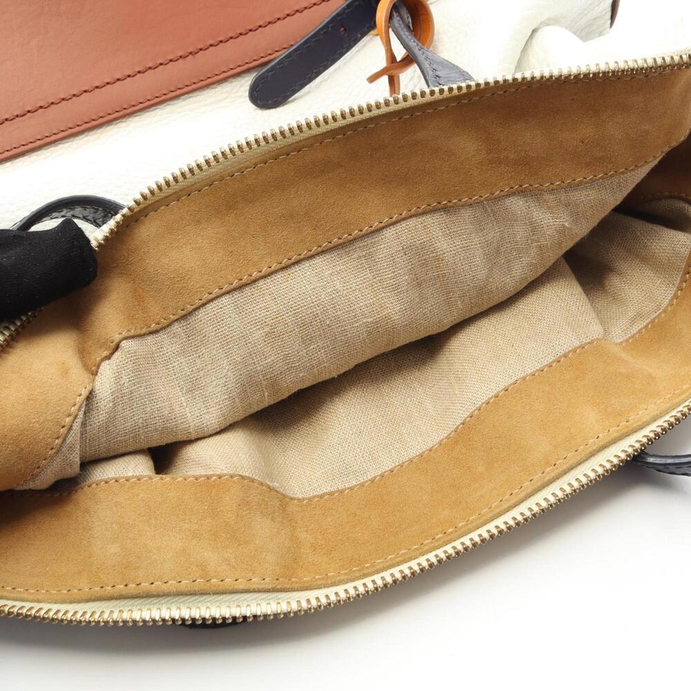 FENDI Brown Leather Shoulder Bag - Picture 4 of 11
